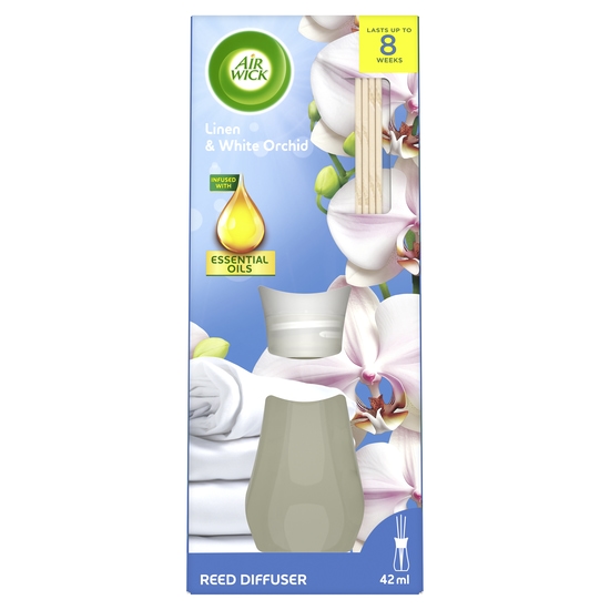 Air Wick Reed Diffuser Linen & White Orchid 42 ml