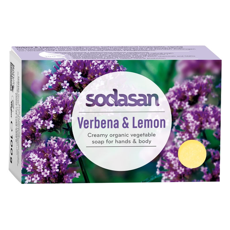 Sodasan Verbena & Citron Tvål 100 g