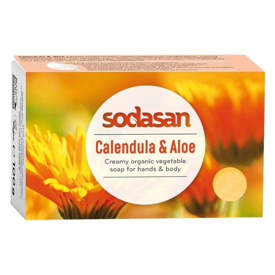 Sodasan Ringblomma & Aloe Vera Tvål 100 g