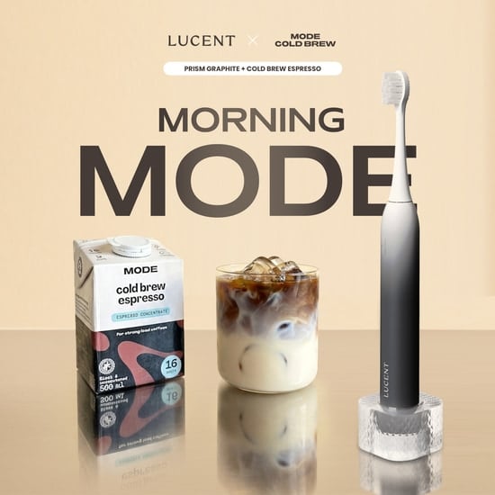 Be Lucent Prism Eltandborste Graphite Black Mode Edition