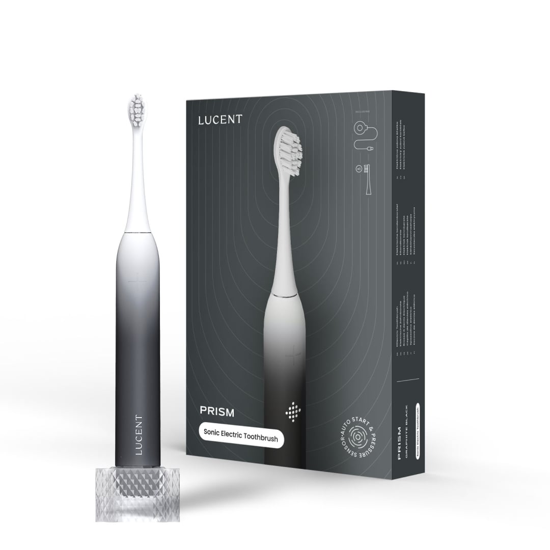 Be Lucent Prism Eltandborste Graphite Black