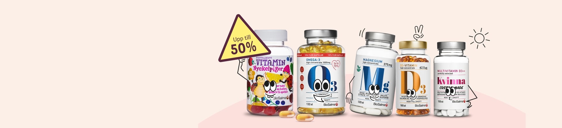 Upp till 50% på BioSalma