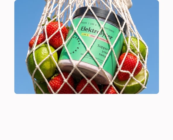 Glöm ej elektrolyter