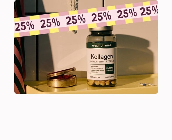 25% på Elexir Pharma