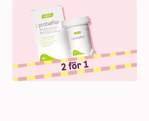 2 för 1 på Nupure Probaflor 90 kapslar
