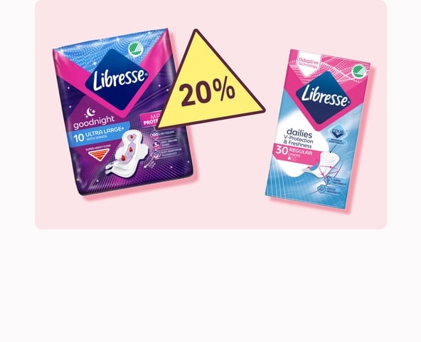 20% på Libresse