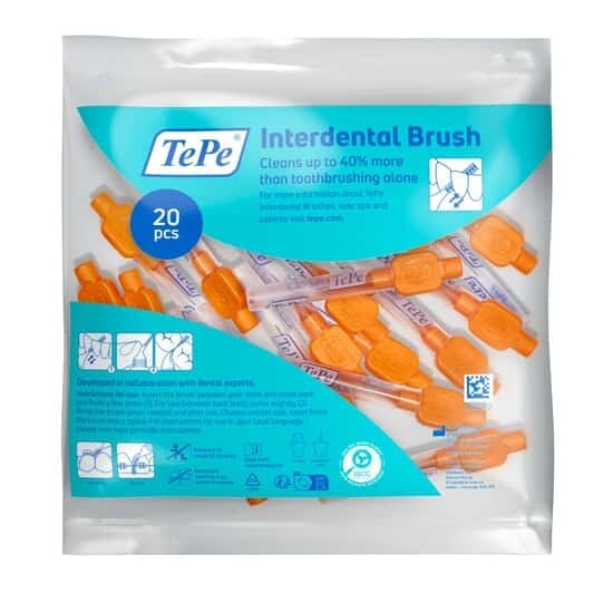 TePe Mellanrumsborste Original 0,45 mm Orange 20-pack