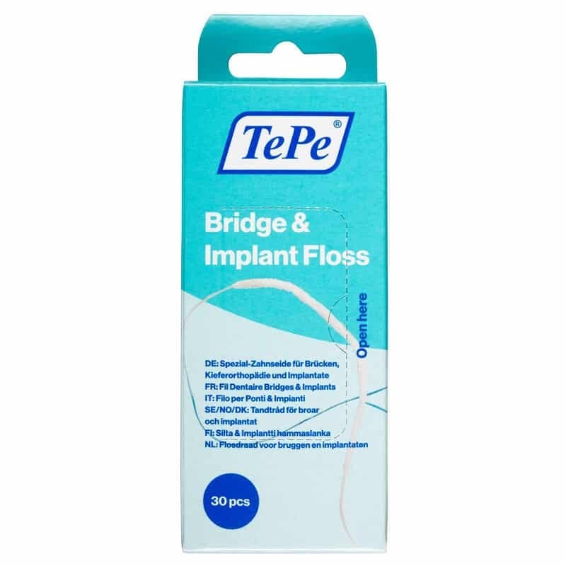 TePe Bridge & Implant Floss 30 st