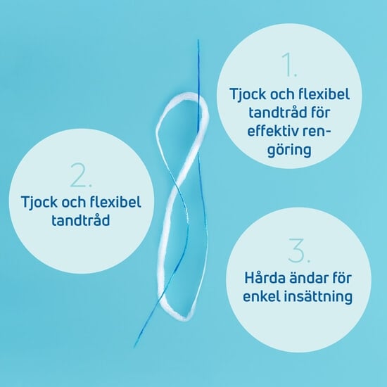 TePe Bridge & Implant Floss 30 st
