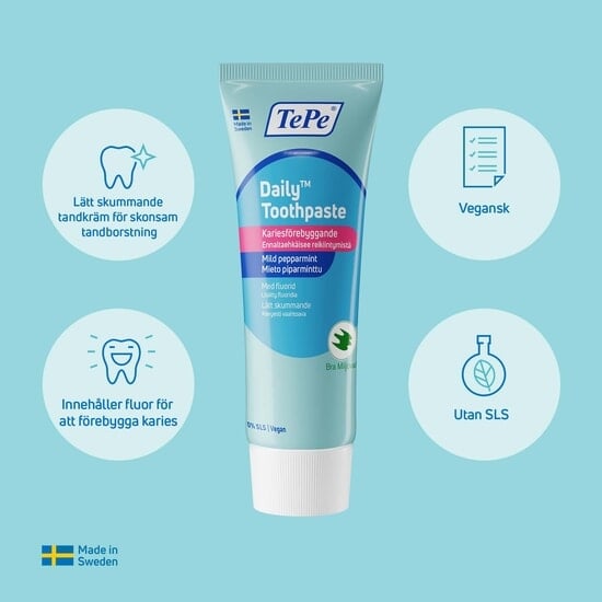 TePe Daily Toothpaste 75 ml