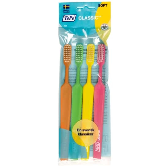 TePe Classic Soft Tandborste 4 st
