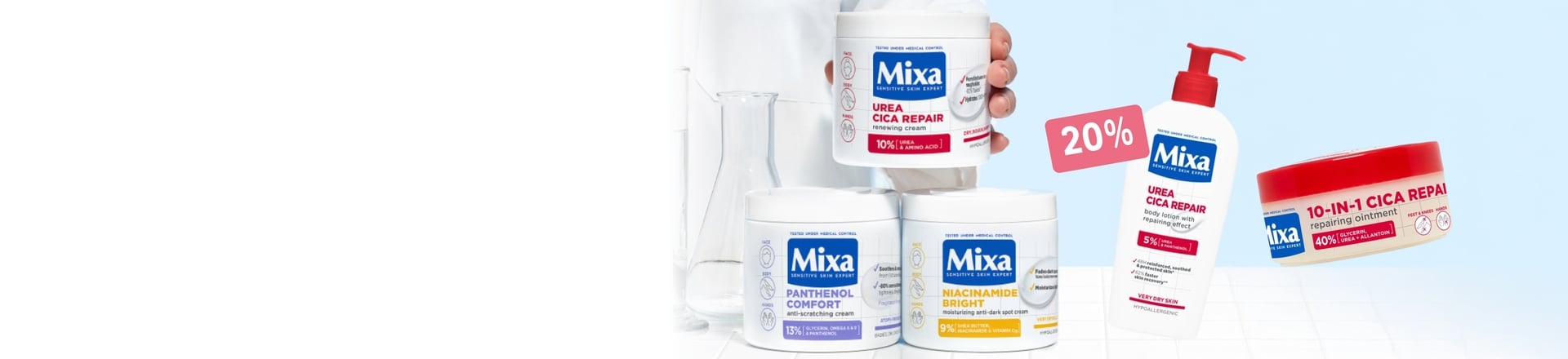 20% på MIXA