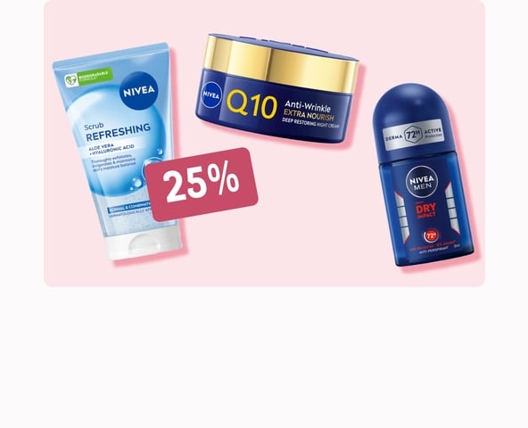 25% på NIVEA