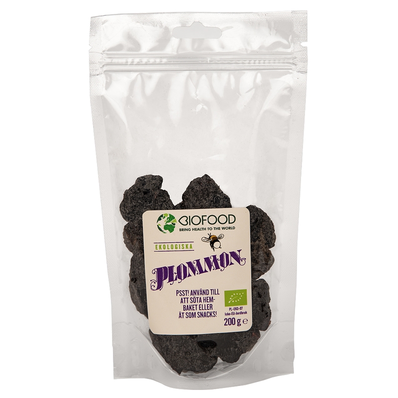 Biofood Plommon Kärnfria 200 g