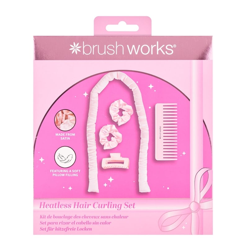 Brushworks Heatless Hair Curling Set 5 st