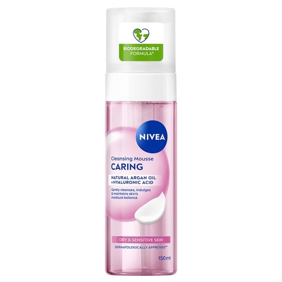 NIVEA Ansiktsrengöring Caring Cleansing Mousse 150 ml