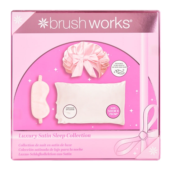 Brushworks Luxury Satin Sleep Collection 3 st
