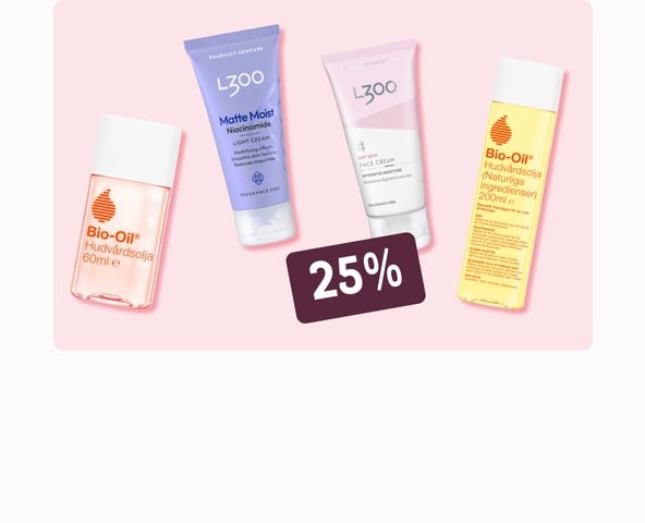 25% på L300 & Bio-oil
