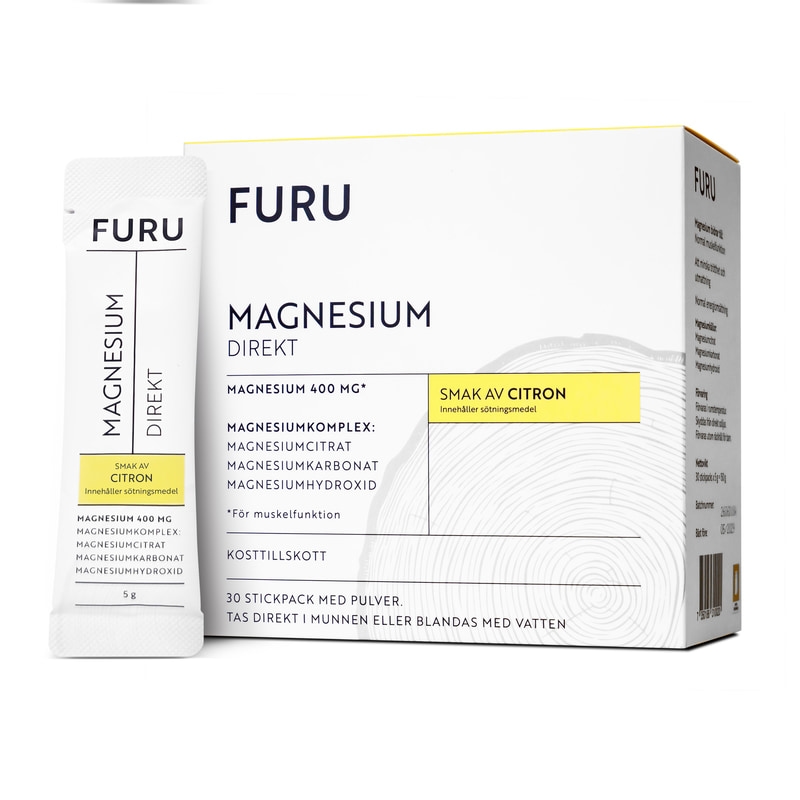FURU Magnesium Direkt Citron 30 stickpacks