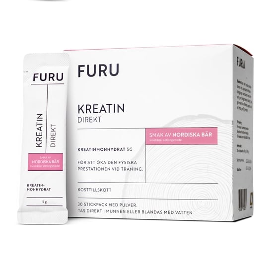 FURU Kreatin Direkt Nordiska Bär 30 stickpacks