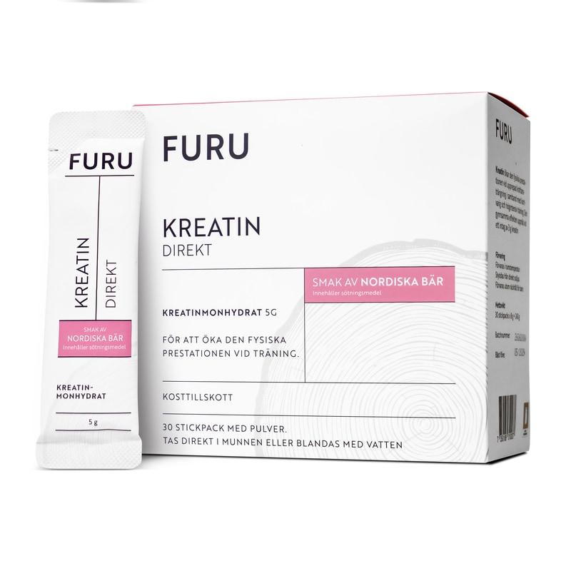 FURU Kreatin Direkt Nordiska Bär 30 stickpacks