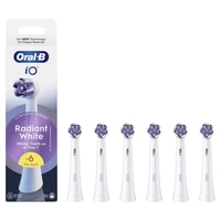 Oral-B iO Radiant White Tandborsthuvuden Vit 6 st