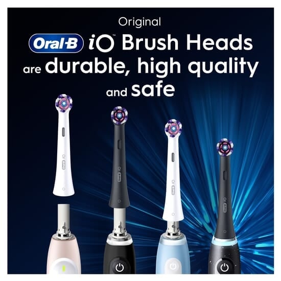 Oral-B iO Radiant White Tandborsthuvuden Vit 6 st