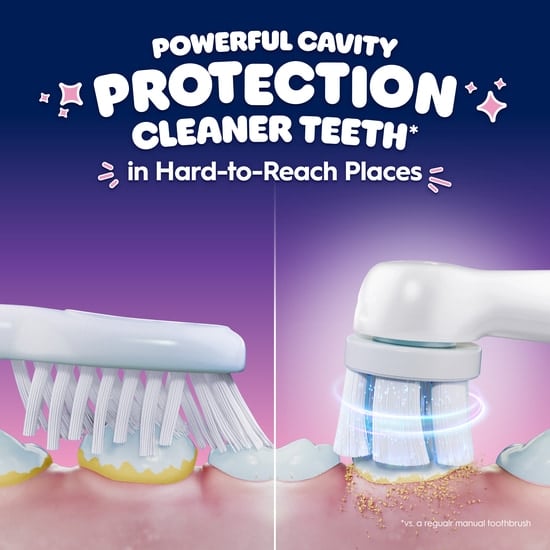 Oral-B iO Kids Eltandborste Disney Angel Lilo & Stitch med 1 Tandborsthuvud + 1 Resefodral