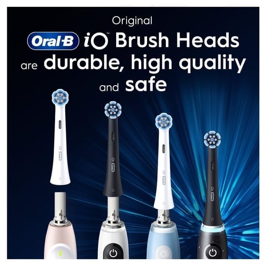 Oral-B iO Gentle Care Tandborsthuvuden Svart 8 st