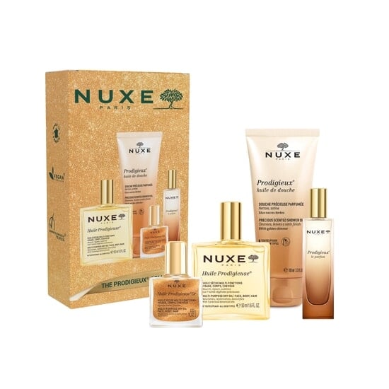 Nuxe Huile Prodigieuse Set 4 st
