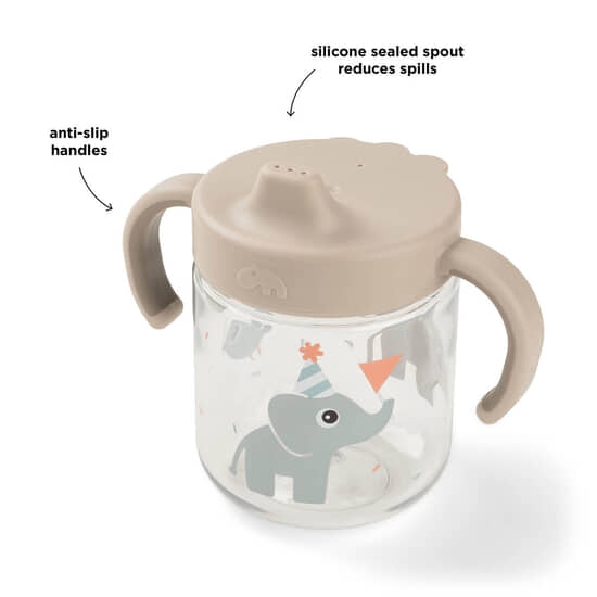 Done by Deer Första Pipmugg Celebration Sand 260 ml