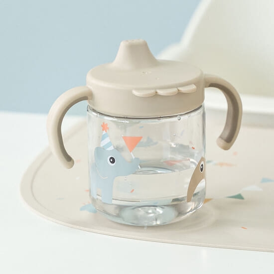Done by Deer Första Pipmugg Celebration Sand 260 ml