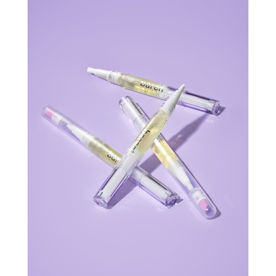 BAREN Dual Effect Nail and Cuticle Care Essence Oil Pen with Ceramic Pusher 2 ml