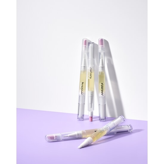 BAREN Dual Effect Nail and Cuticle Care Essence Oil Pen with Ceramic Pusher 2 ml