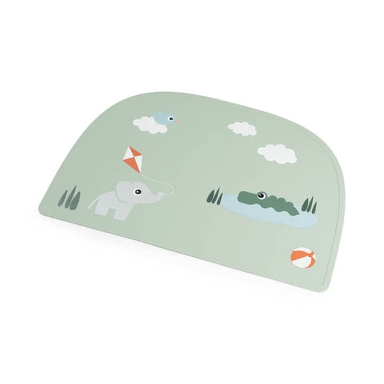 Done by Deer Bordstablett Silikon Playground Green