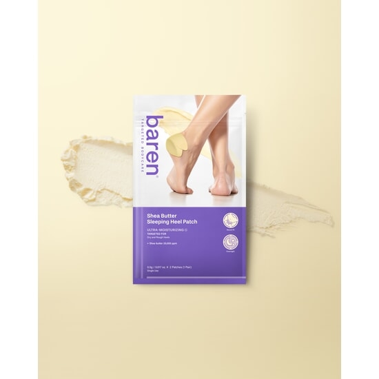 BAREN Shea Butter Sleeping Heel Patch 2 st