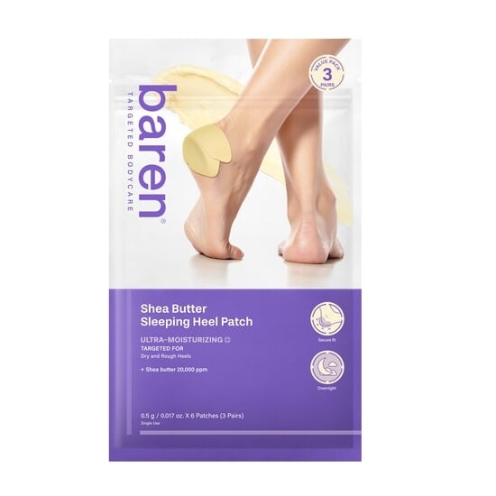 BAREN Shea Butter Sleeping Heel Patch 6 st