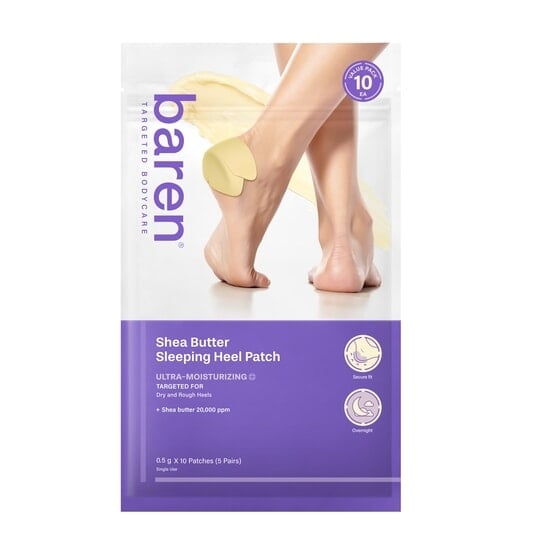 BAREN Shea Butter Sleeping Heel Patch 10 st
