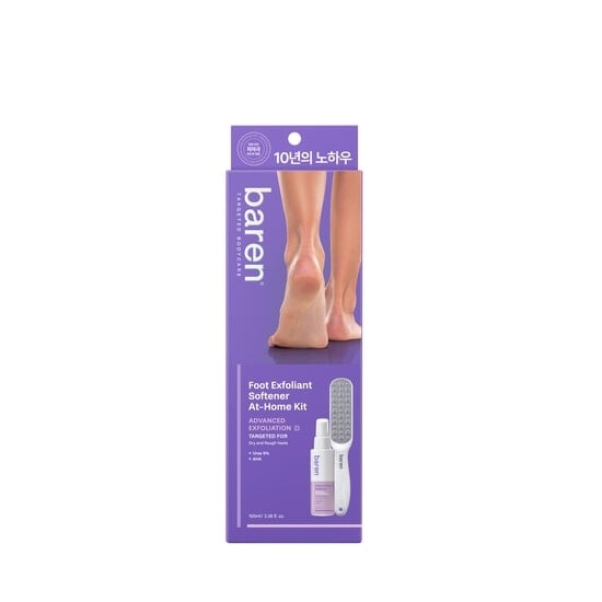 BAREN Foot Exfoliant Softener At Home Kit
