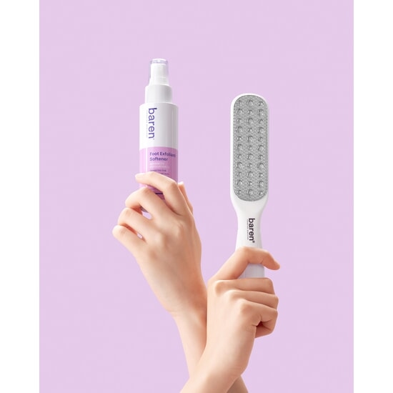 BAREN Foot Exfoliant Softener At Home Kit