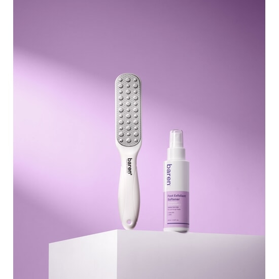 BAREN Foot Exfoliant Softener At Home Kit