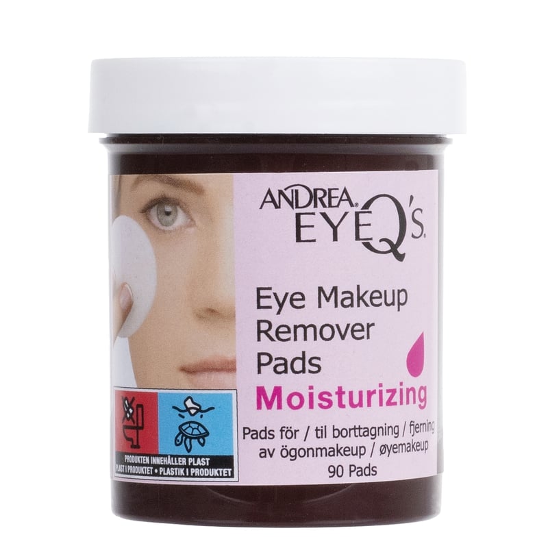 ANDREA Andrea EyeQ's Eye Makeup Remover Pads Moisturizing 90 st