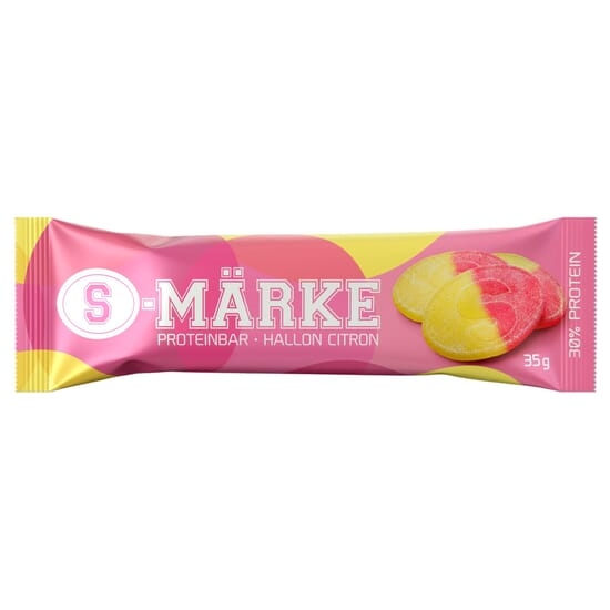 S-märke Bar Hallon Citron 35 g