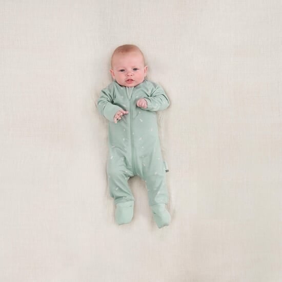 ergoPouch Pyjamas Lång Ärm TOG 1.0 0-3 mån Sage