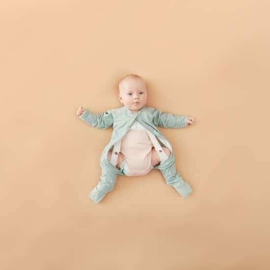 ergoPouch Pyjamas Lång Ärm TOG 1.0 0-3 mån Sage