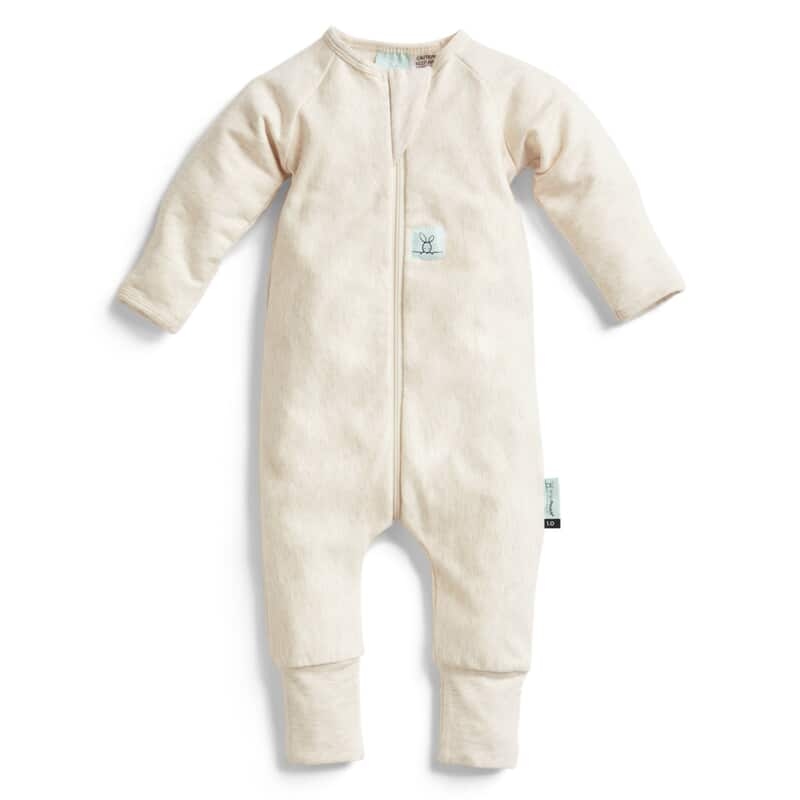 ergoPouch Pyjamas Lång Ärm TOG 1.0 3-6 mån Oatmeal Marle