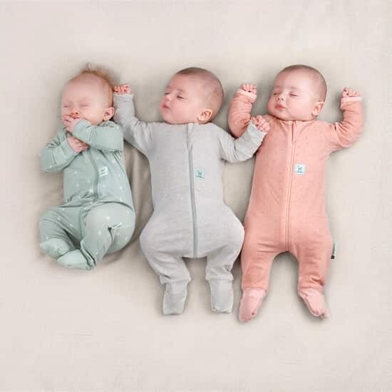 ergoPouch Pyjamas Lång Ärm TOG 1.0 3-6 mån Sage
