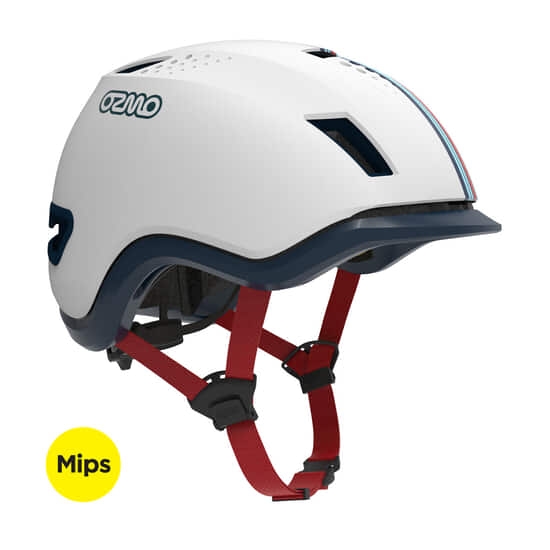Ozmo Sidekick Mips Hjälm XS Racer Vit