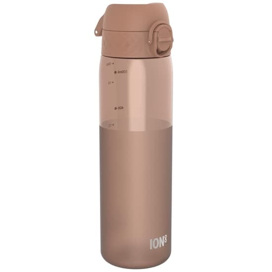 ION8 OneTouch Recyclon Vattenflaska Halvskuren Mocha Mousse 500 ml