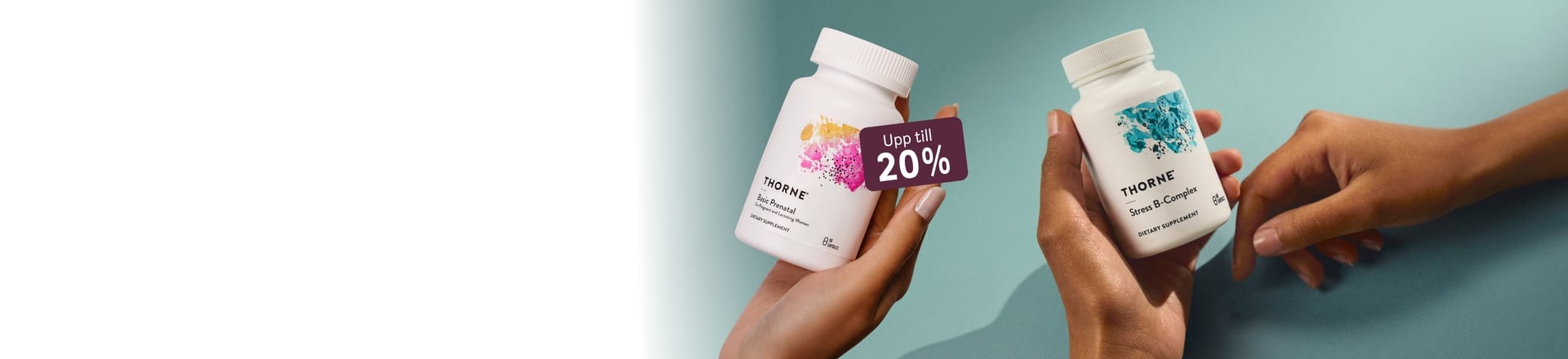 Upp till 20% på Thorne